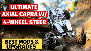 Best Axial Capra 4WS upgrades tested - 4 wheel steering worth it?