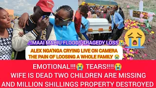 BREAKING NEWS😭WIFE BURRIED TWO CHILDREN MISSING 😭MAAI MAHIU FLOOD TRAGEDY ⚠️😭