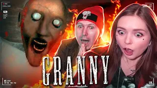 НУБЫ ЗАБАГАЛИ БАБКУ! РАСТОПТАЛИ БАБКЕ ЛИЦО! GRANNY #2 👀 Elfinka PLAY!