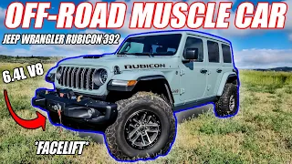 2024 JEEP WRANGLER RUBICON 392 is a 470 HORSEPOWER OFF-ROAD MUSCLE CAR! FORD BRONCO is DETHRONED?!