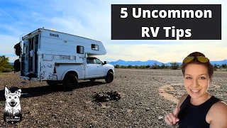 Discover 5 Surprising Rv Hacks For Your Camping Adventure | Truck Camper Adventures