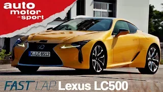 Lexus LC 500: gelb, geil, gut? - Fast Lap | auto motor und sport