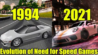 The Evolution of Need fot Speed Games (1994-2021) - Эволюция игр!