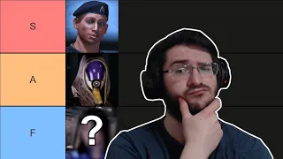 Mass Effect trailer reaction, summary thoughts on the trilogy, and squadmate tier list!