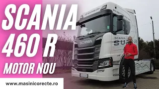 Scania 460R - cel mai mare MOTOR prezentat pe canal