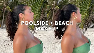 Poolside + Beach Makeup & What's in My Beach Bag | Sloan Byrd