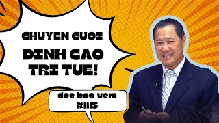 Chuyện cười đỉnh cao trí tuệ - đọc báo vẹm 1115