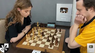 M. Arzhanova (1493) vs A. Sinitsin (1652). Chess Fight Night. CFN. Rapid