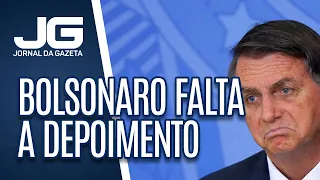 Bolsonaro falta a depoimento na Polícia Federal