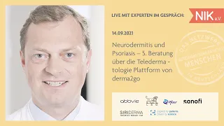 Neurodermitis und Psoriasis – 5. Beratung über die Teledermatologie Plattform von derma2go