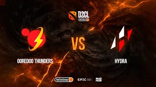 Ooredoo Thunders vs HYDRA, Winline D2CL Season 10, bo3, game 1 [Mortalles & 4ce]