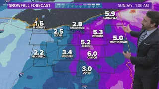 Cleveland Weather: Wintry system arrives tomorrow afternoon in Northeast Ohio