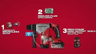 M18 FUEL™ 28mm SDS Plus Rotary Hammer w/ ONE-KEY™ - M18FHP-0 and M18FPDEX-0