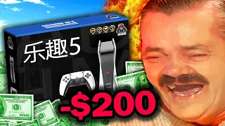 I bought a $200 FAKE PS5 from China