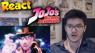 REACT | TODAS AS ABERTURAS DE JOJO (1-10)