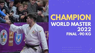 MURAO S. (JPN) VS MATHIEU A. (FRA) | World Master Jerusalem 2022 | Final -90 Kg |