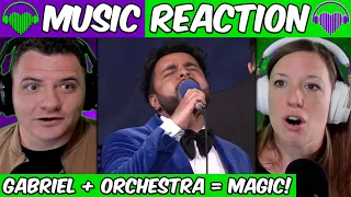 Gabriel Henrique - I Look To You With Orchestra REACTION @GabrielHenriqueMusic