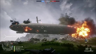 Battlefield 1 Airship Explosion Compilation