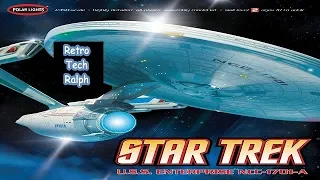 POLAR LIGHTS 1:350 STAR TREK USS ENTERPRISE REFIT MODEL KIT