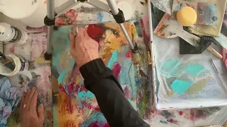 How to fix that dull  acrylic painting.