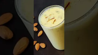 Badam Milk Recipe | Almond milkshake #badam #almond #milk #recipe #shorts