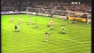 1984 October 24 Ajax Amsterdam Holland 1 Bohemians Prague Czechoslovakia 0 UEFA Cup