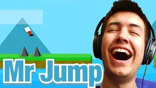 Mr Jump - MOST ADDICTIVE GAME EVER! - The New Flappy Birds?! MR JUMP FUN!