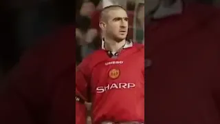 Eric Cantona famous celebration...........#shorts