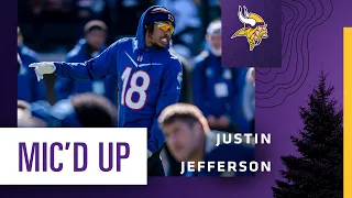 Justin Jefferson Mic'd Up at Pro Bowl Practice | Minnesota Vikings