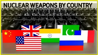 Number Of Nuclear Weapon by Country Comparision | Nuclear Warheads | Static Studio