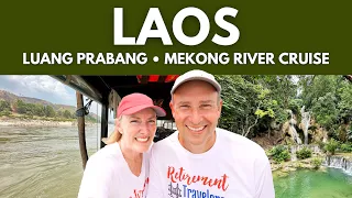 Laos MEKONG RIVER Cruise & Luang Prabang | Shompoo Cruise