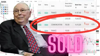 Charlie Munger SELLS Alibaba Stock! BABA Share Buyback Update!