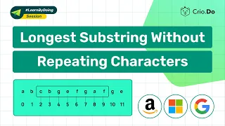 Longest Substring Without Repeating Characters | Java | Master DSA Interview Questions