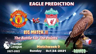 Manchester United vs Liverpool || Premier League 2021/22 || Eagle Prediction