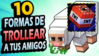 ✅ Hice 10 TRAMPAS Originales en Minecraft 1.20!!