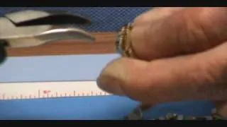 How to make jewelry and  assemble the greek key chain brecelate