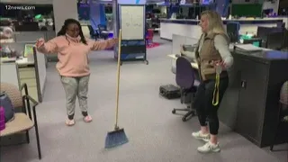 Did you try the broom challenge?