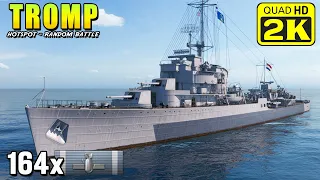 Destroyer Tromp - playing games with battleships