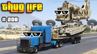 GTA 5 THUG LIFE AND FUNNY MOMENTS (Wins, Stunts and Fails #208)