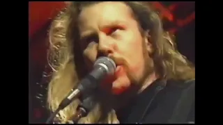 Metallica at Stockholm Globe Arena, Stockholm, Sweden December 18, 1992