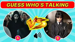 Can You Guess the Scream 6 & Wednesday Characters By Their Voice