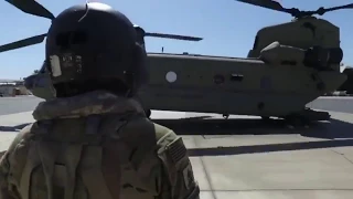 Chinook Flight Over Afghanistan War Complete - CH-47 Chinook