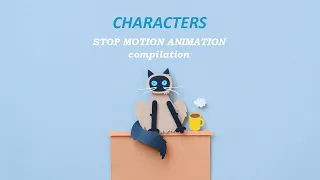 Stop-Motion Animation Compilation | Characters | Margaret Scrinkl