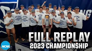 2023 NCAA DIII swimming and diving championship: Day four full replay