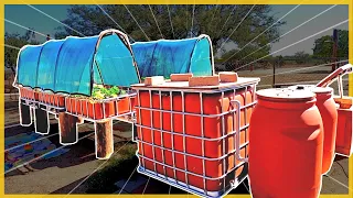 Complete DIY Build of Aquaponics System | Movie Length Full Version of Finished Project