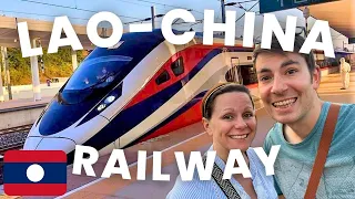 Lao-China Railway in 2nd Class: What it's really like? (Luang Prabang to Vientiane)