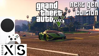 GTA 5 | Xbox Series S | Next Gen Edition | Performance Mode v Fidelity