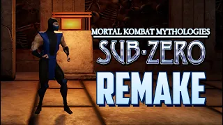 O INCRÍVEL REMAKE DE MORTAL KOMBAT MYTHOLOGIES SUB-ZERO FEITO POR FÃ