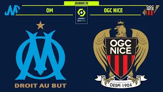 Olympique de Marseille - OGC Nice | J29 | Ligue 1 Uber Eats | EAFC24