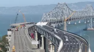 Construction on the Bay Bridge | Time Lapse